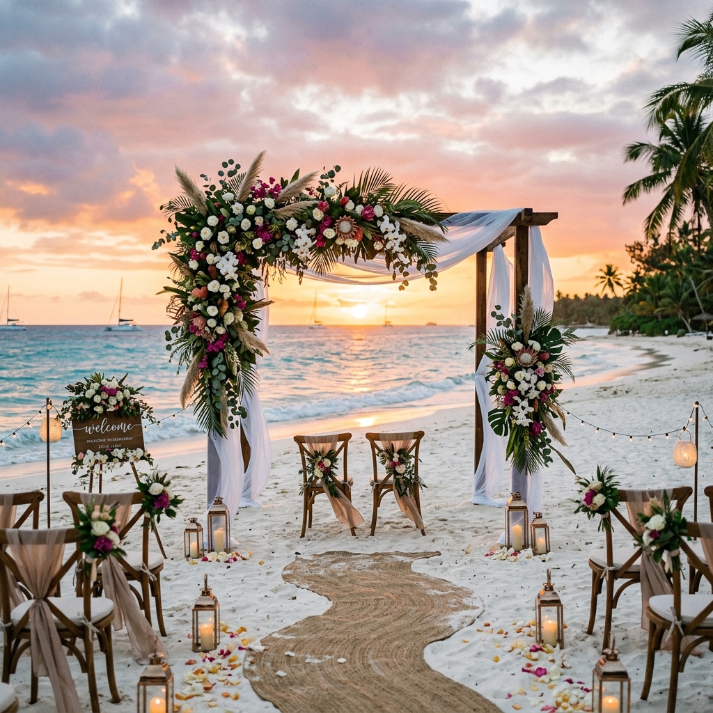 Wedding Table Setup