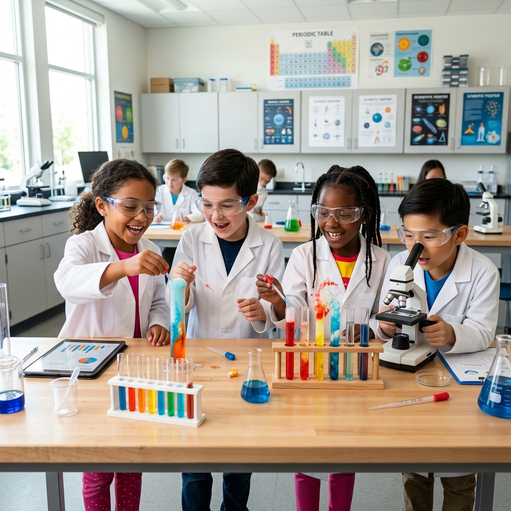 Science lab experiments